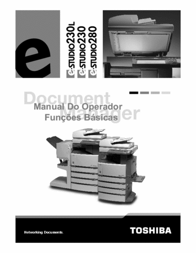 Toshiba 230/280 Manual Operador Toshiba 230/280